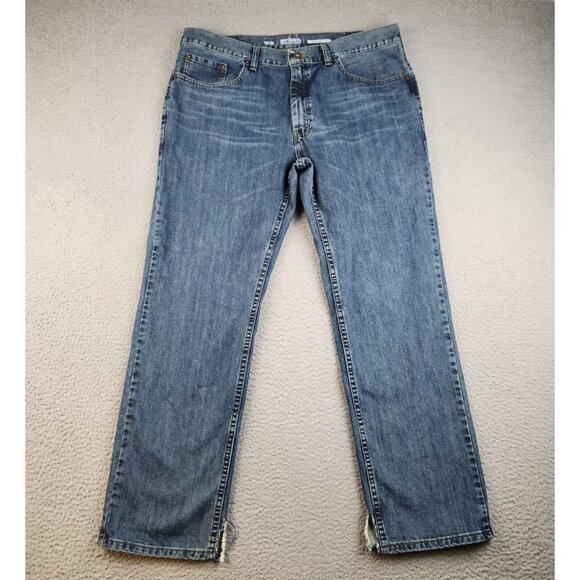 Mens 38x32 Blue Urban Pipeline Jeans Regular Fit Relaxed Leg Y2K Denim Pants - Picture 2 of 11